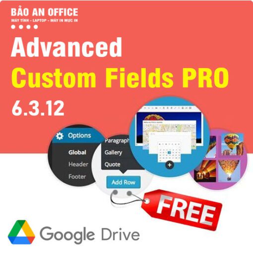 Tải Advanced Custom Fields PRO 6.3.12